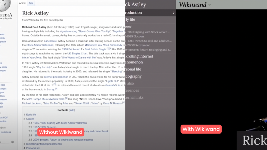Wikiwand: Wikipedia Modernized